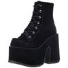 DemoniaCult - CAMEL203 Plattformstiefel - Schwarz Product image